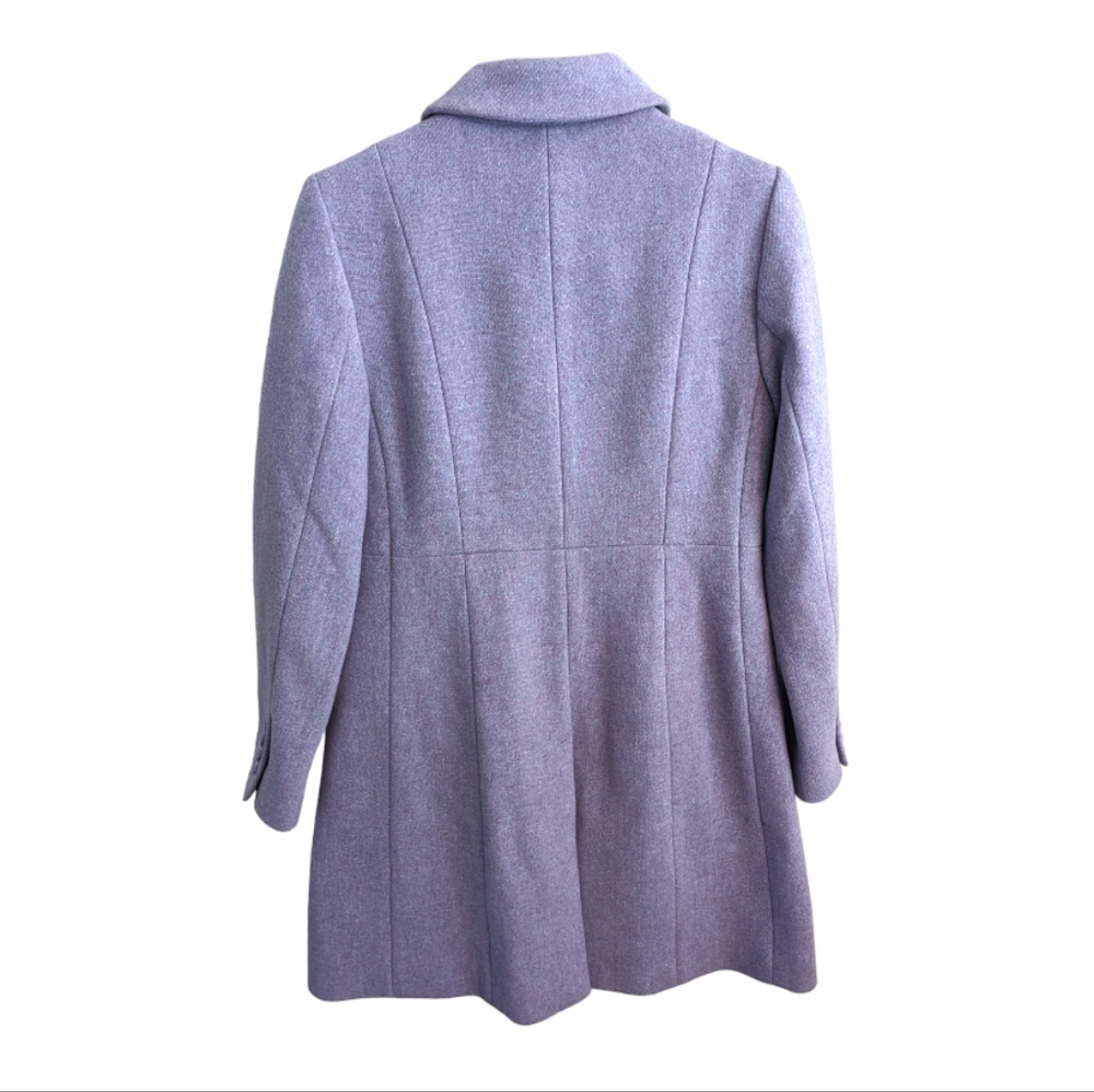 Talbots Albury Wool Ruffle Coat - Picture 7 of 7